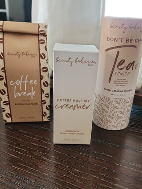 NIB SET OF 3 Beauty Bakeries Facial Products